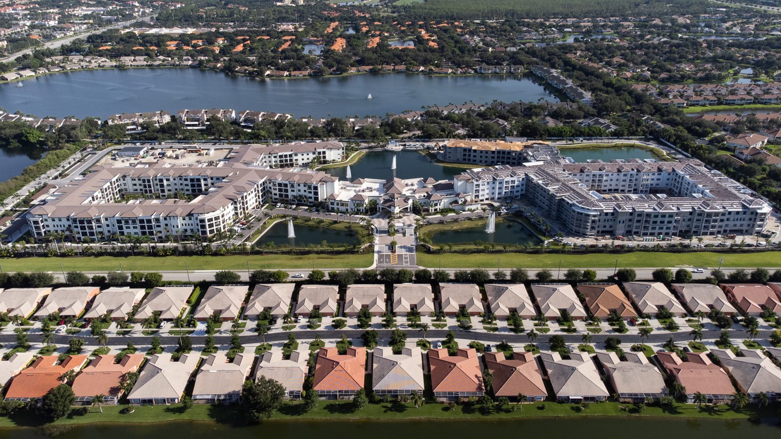 Siena Lakes senior living roofing project by CFS Roofing